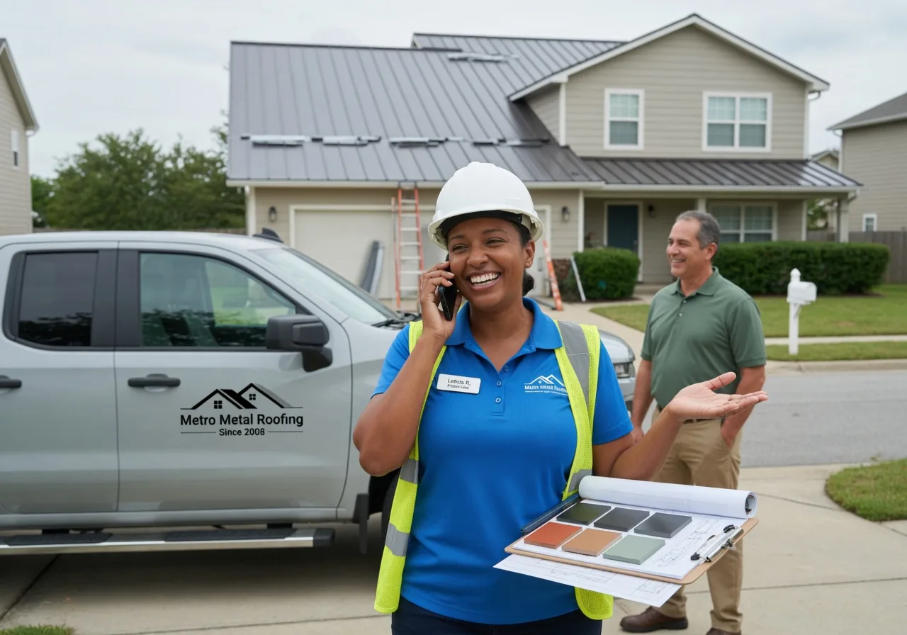 Storm Damage Metal Roof Repair in Yorkville, TN